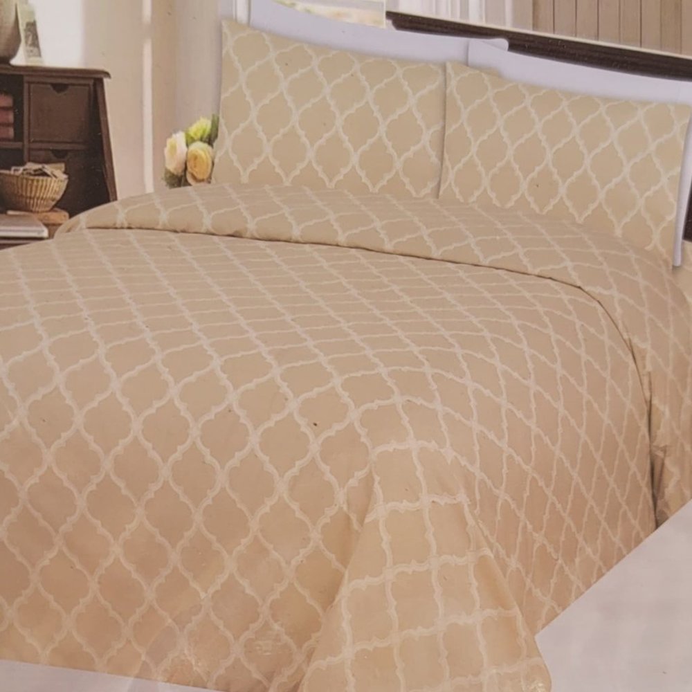 Duvet cover with pillow shams wrinkle free size queen